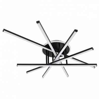 Люстра потолочная NEW ARTIER STEUART 5-1-C BK 110 Вт черный