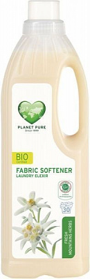 Кондиционер для белья PLANET PURE органический свежесть горных трав 1 л