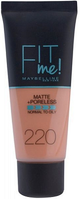 Тональний крем Maybelline New York Fit Me 220 натурально-бежевий 30 мл