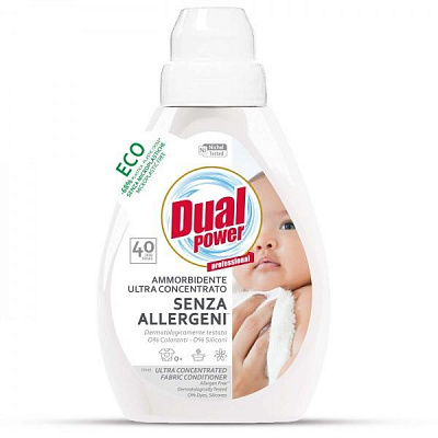 Кондиционер-ополаскиватель Dual Power Allergen Free 0,6 л