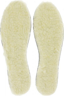 Стельки для обуви меховые с золотой фольгой Роллі 38-39