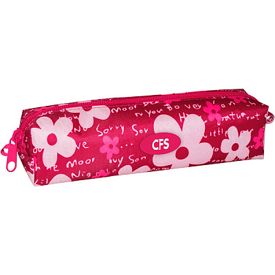 Пенал школьный Flowers CF85950 Cool For School розовый