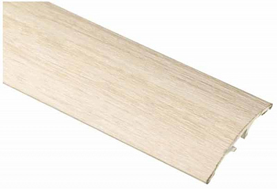 Порожек алюминиевый гладкий King Floor П10 40x1800 мм ясень светлый