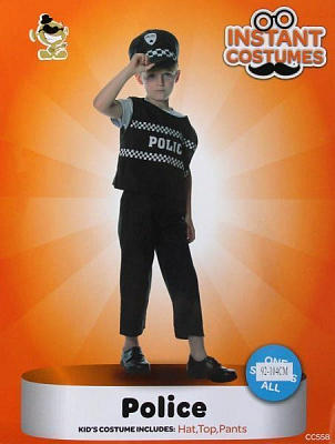 Костюм карнавальний Полісменчик р.110 CC558B