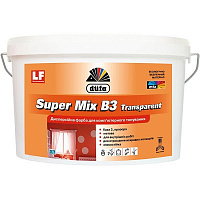 Краска Dufa Super Mix B3 Transparent база под тонировку 4,5л