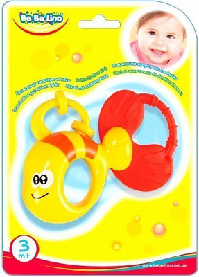 Брязкальце-прорізувач Bebelino Рибка