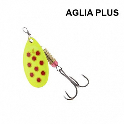 Блешня-обертова Fishing ROI 6 г Aglia Plus 1921 yellow
