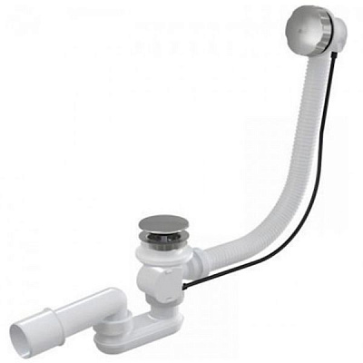 Сифон для ванны Koller Pool автомат комплект металл 57cm