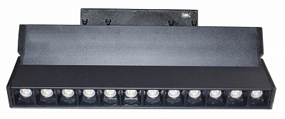 Магнитный трековый прожектор Lezard 12 Вт 4200 К черный ZDGS-12T