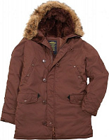 Куртка Alpha Industries Altitude Chestnut р.2XL brown