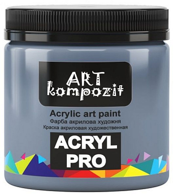Краска акриловая 512 серо-голубая 430 мл ART Kompozit