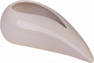 Кашпо Eterna SC 10x15x6,5 см 1309-6,5 фигурный бежевый 