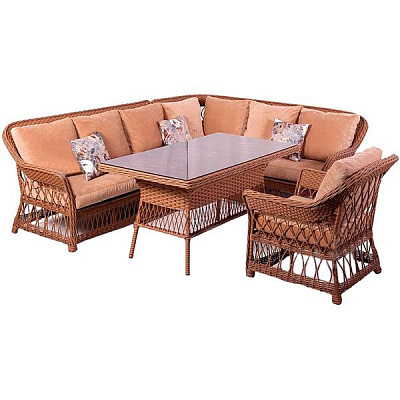 Комплект мебели Рональд коричневый 7 коричневый 