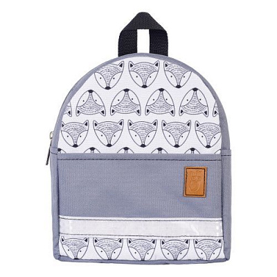 Рюкзак дитячий Zo-Zoo Лисиці сірий