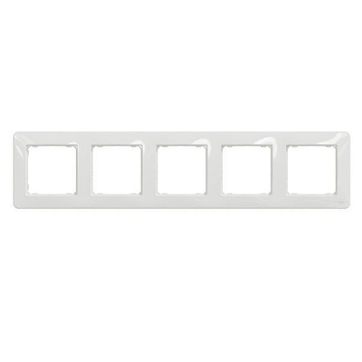 Рамка пятиместная Schneider Electric Sedna Design универсальная белый SDD311805