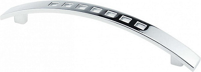 Мебельная ручка скоба DC D-434/128 G2 128 мм хром