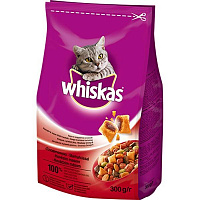 Корм Whiskas з яловичиною 300 г