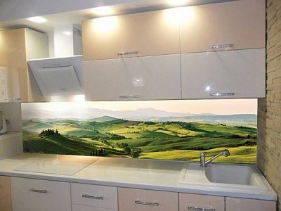 Наклейка на кухонный фартук Zatarga Долина Z180103 65x250 см