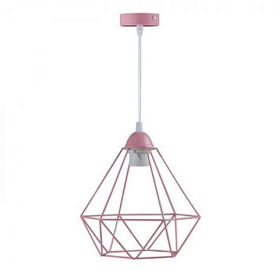 Підвіс Светкомплект Loft 2123 1x40 Вт E27 рожевий