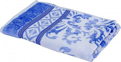 Рушник Ornament 76-167-195 70x140 см блакитний Lorenzzo