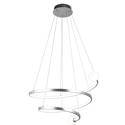 Люстра підвісна Victoria Lighting 76 Вт срібний Plaza/SP1 silver