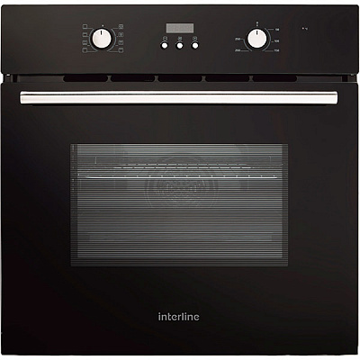 Духова шафа електричний Interline HQ 885 BK/2
