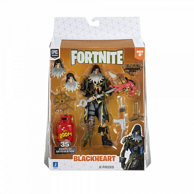 Фигурка коллекционная Fortnite Legendary Series Blackheart Skeleton S9 15 см FNT0737 