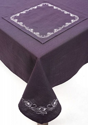 Комплект серветок Едельвіка «Мереживо» 152-19/00 33x33 см темно-синій