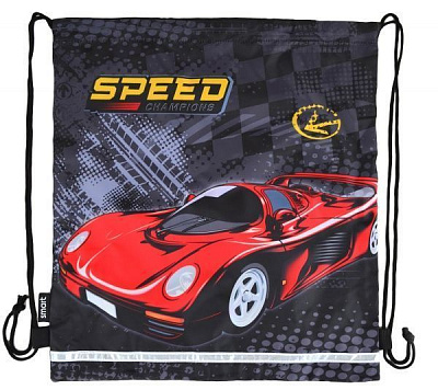 Сумка-мешок Smart SB-01 Speed champions 40x35 см карамельное яблоко (555248) 