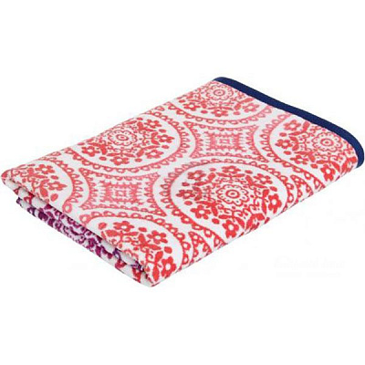 Полотенце пляжное Круг 70x140 см красное LFT570*140rred