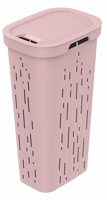 Корзина для белья Mazzei 30 л розовый 