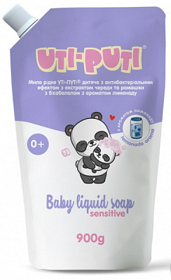 Антибактериальное жидкое мыло UTI-PUTI с экстрактом череды и ромашки 900 мл
