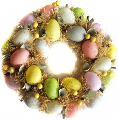 Декорация пасхальная яркий 30 см