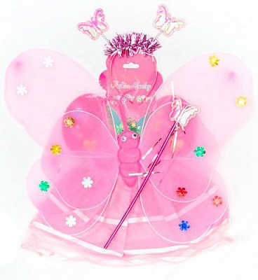 Костюм дитячий карнавальний рожевий 513542