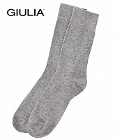 Шкарпетки чоловічі Giulia MSL р.45-46 світло-сірий меланж