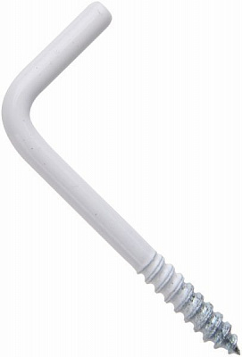 Шуруп универсальный с L-крюком 2,8х30 мм 6 шт белый EXPERT FIX