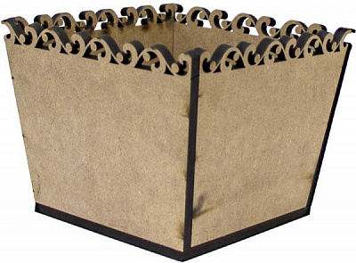 Заготовка Горшок 2 15х12х12 см Rosa Talent 