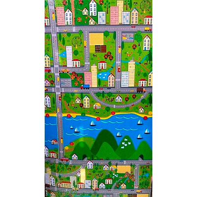 Игровой коврик Termoizol Парковый город 120х120х1,1 см