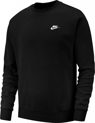 Джемпер Nike M NSW CLUB CRW BB BV2662-010 р. XL черный