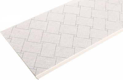 Панель ПВХ Ромб сірий LXL9277 7,0x250x2970 мм (0,7425 кв. м)