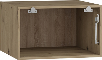 Шкаф верхний Грейд Антресоль с газлифтом LS (фас.СВ) Оптимум 600x360x560 мм дуб артизан