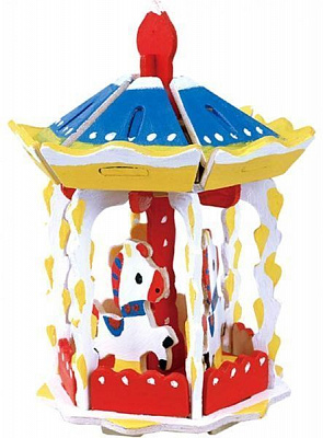 Конструктор-розмальовка Robotime Карусель HC262