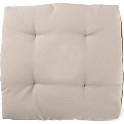 Подушка Indigo Color стеганая бежевая 40x40x5 см