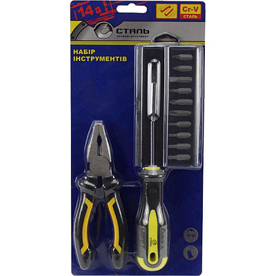 Набор ручного инструмента Сталь 40008