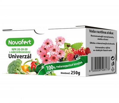 Удобрение универсальное Novofert Univerzal 250 г