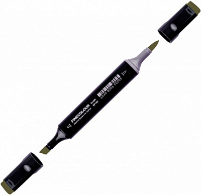 Маркер спиртовий FINECOLOUR EF102-21 темно-оливковий