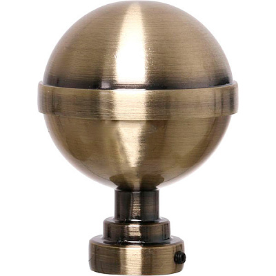 Наконечник Cardinal Калісто набірний d25 мм антик