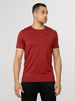 Футболка 4F FUNCTIONAL T-SHIRT TSMF352 H4Z22-TSMF352-62M р.2XL червоний меланж
