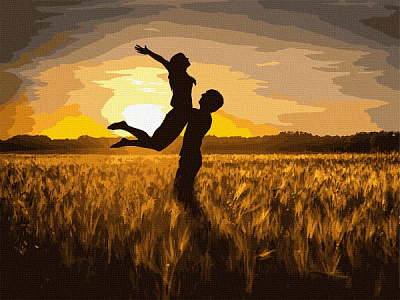 Картина за номерами Вільні та закохані 10209-AC 40х50 см ArtCraft