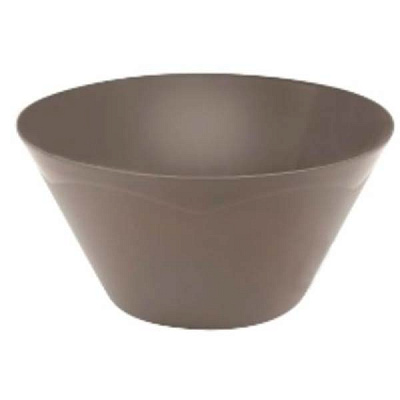 Салатник пластиковий Кітченмікс HDR 3,3 л d25 см 2611_сірий Heidrun